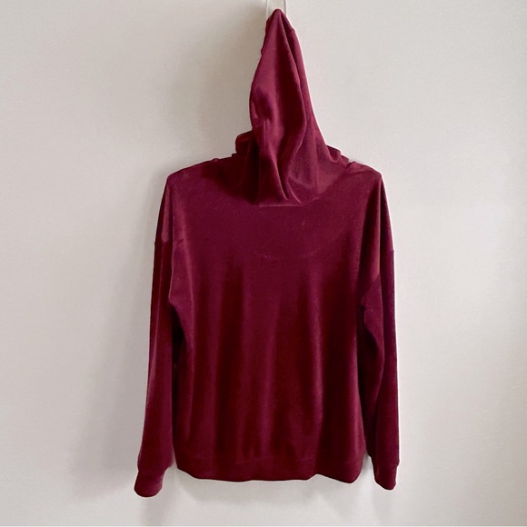 Loft ~SOFT Velour Pullover Hoodie in Small - Picture 5 of 11
